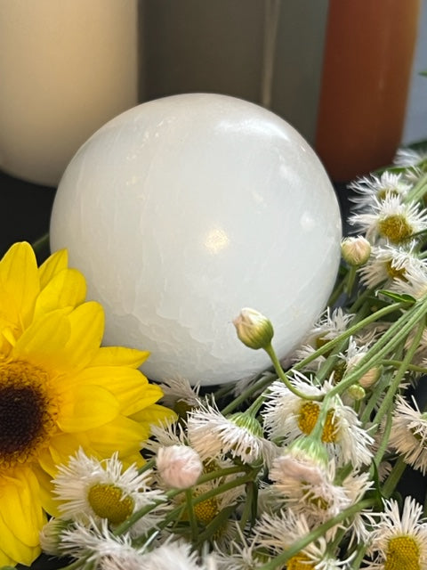 Selenite Sphere