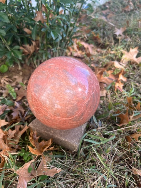 Large Moonstone Sphere